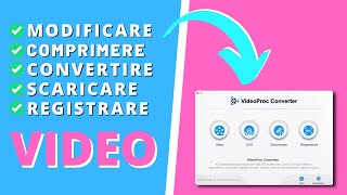 Il MIGLIOR SOFTWARE per SCARICARE, CONVERTIRE, EDITARE VIDEO e tanto altro // VideoProc Converter screenshot 2