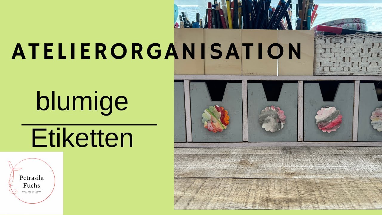 Blumenbeschriftung