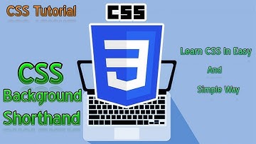 CSS Background Shorthand - CSS Tutorial Part 14