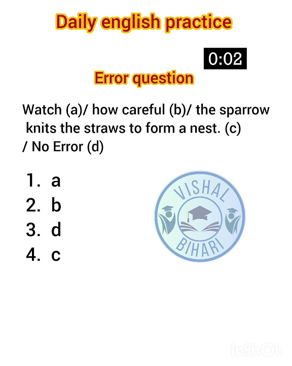 Previous year error questions #shorts - YouTube