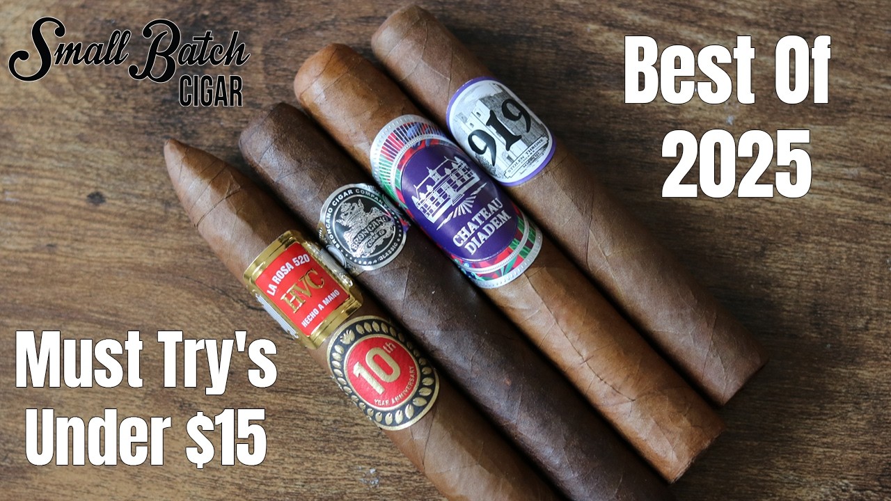 Best Cigars of 2025: Must Try's Under 15