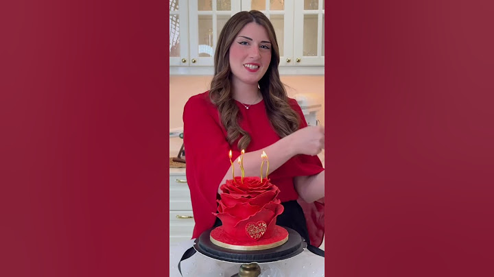 الكيك موجود مش ضروري يكون في أحد معي عشان أصور الترند ♥️ انغرمتو بالكيكة ؟ #valentinesday