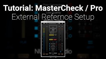 Tutorial: MasterCheck Pro External Reference Setup