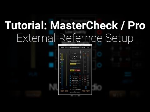 Tutorial: MasterCheck Pro External Reference Setup