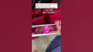 Ruby Sao Nét  Lục Yên Yên Bái Lên Nhẫn Nữ Siêu Đẹp/TrieuGold0854589999_Zalo0947502999#Shorts