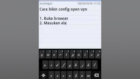 Cara bikin config ovpn 1000000% workk