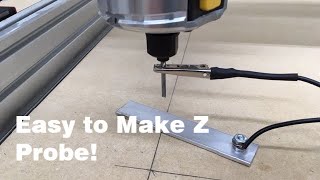 How to Make a Z Probe for FREE & First Test Using UGS