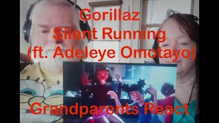Gorillaz - Silent Running  LOVED THIS Grandparents React (ft. Adeleye Omotayo) - first time watching
