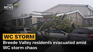 Breede Valley residents evacuated amid WC storm chaos