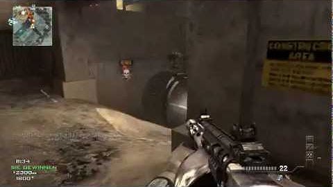 Call of Duty Modern Warfare 3 Striker Quad-Kill