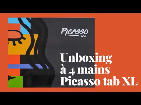 Unboxing à quatre mains, Picasso Tab XL 🥰 #unboxing #picassotabxl