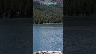 SERENITY BY THE LAKE - PEACE AND SOLITUDE - YOGA, MEDITATION, INSOMNIA, STRESS RELIEF, CALM #shorts
