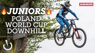 JUNIORS! World Cup DH MTB from Poland
