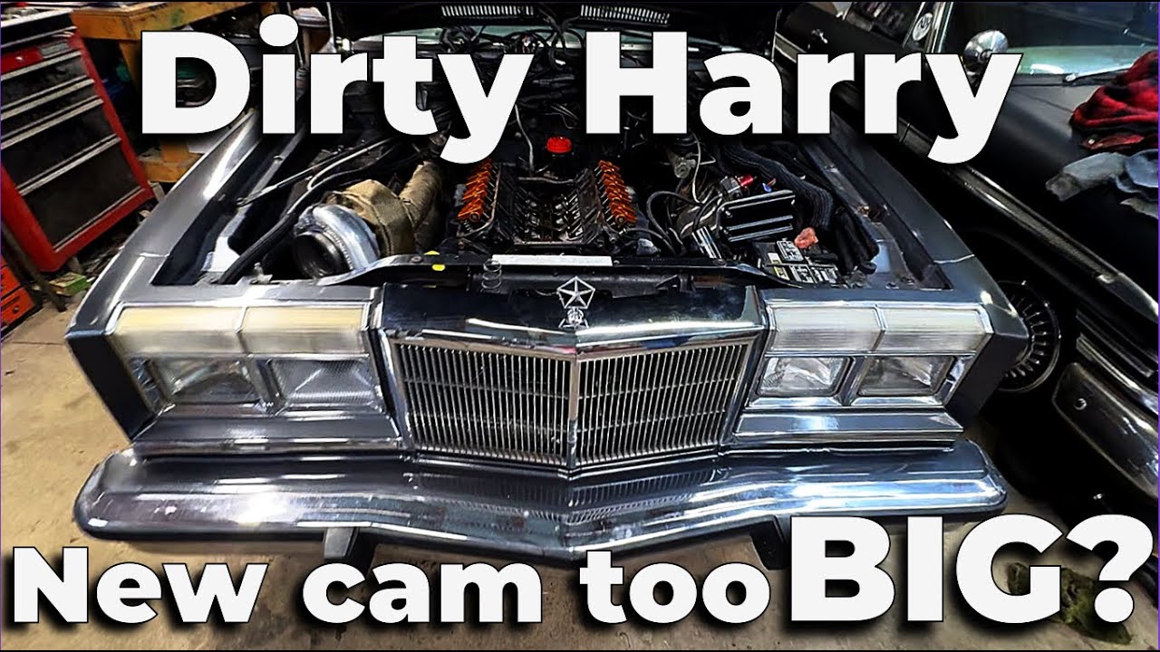 Turbo Dodge Diplomat Comp Cam Installation! Tiny cam gone, but a man's got to know his limitations!