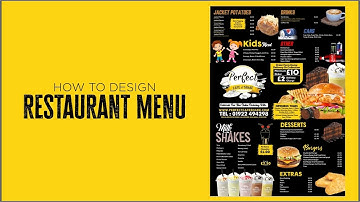 how to design restaurant menu in corel draw