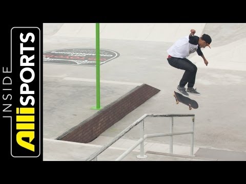 Chaz Ortiz Skating Dew Tour's San Francisco Street Plaza | Inside Alli Sports