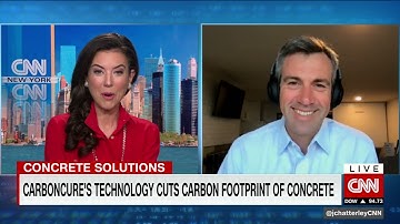 CarbonCure CEO Rob Niven on CNN