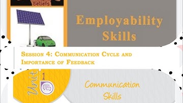 Giving Feedback ( session 4:unit 1 communication Skill)Employability skill 10th class IT students