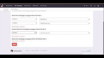 Advanced URL Targeting