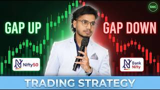 Nifty &amp; Bank Nifty Gap Up Gap Down Trading Strategy Telugu | SMC Trading Concepts