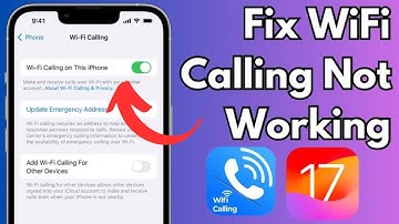 How To Fix Wi-Fi Calling Not Working After iOS 17.6 Update