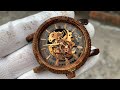 Restoration Rusty mechanical watches | Watchmaker reparing old Watch