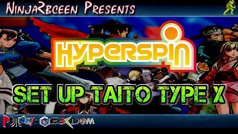 Hyperspin-Taito Type X Settings