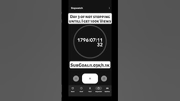 Day 3 for 100KViews or 100 Days And It Gets Deleted #stopwatch #Timer #StipwatchChallenge #Shorts