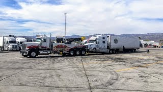 Towing With Rotator! 145,000 Pounds Downhill