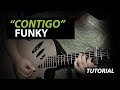 Funky contigo tutorial acordes