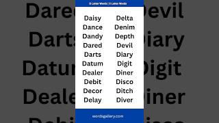 D Letter Words