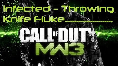 Fluke Throwing Knife Kill - MW3 - Infected - Terminal