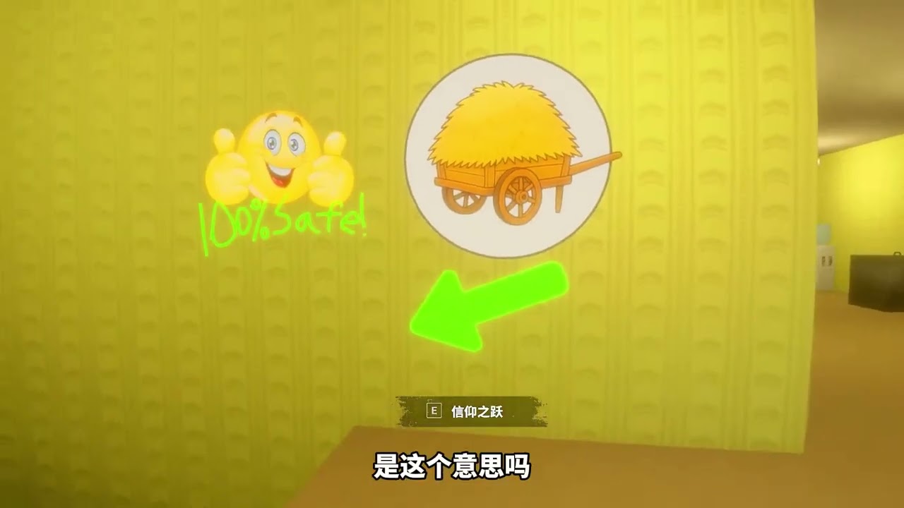 后室里找異常的恐怖游戲~隱藏彩蛋和好結局~游戲名：Backroom Loop#Steam游戲 #游戲怪談 #游戲解說