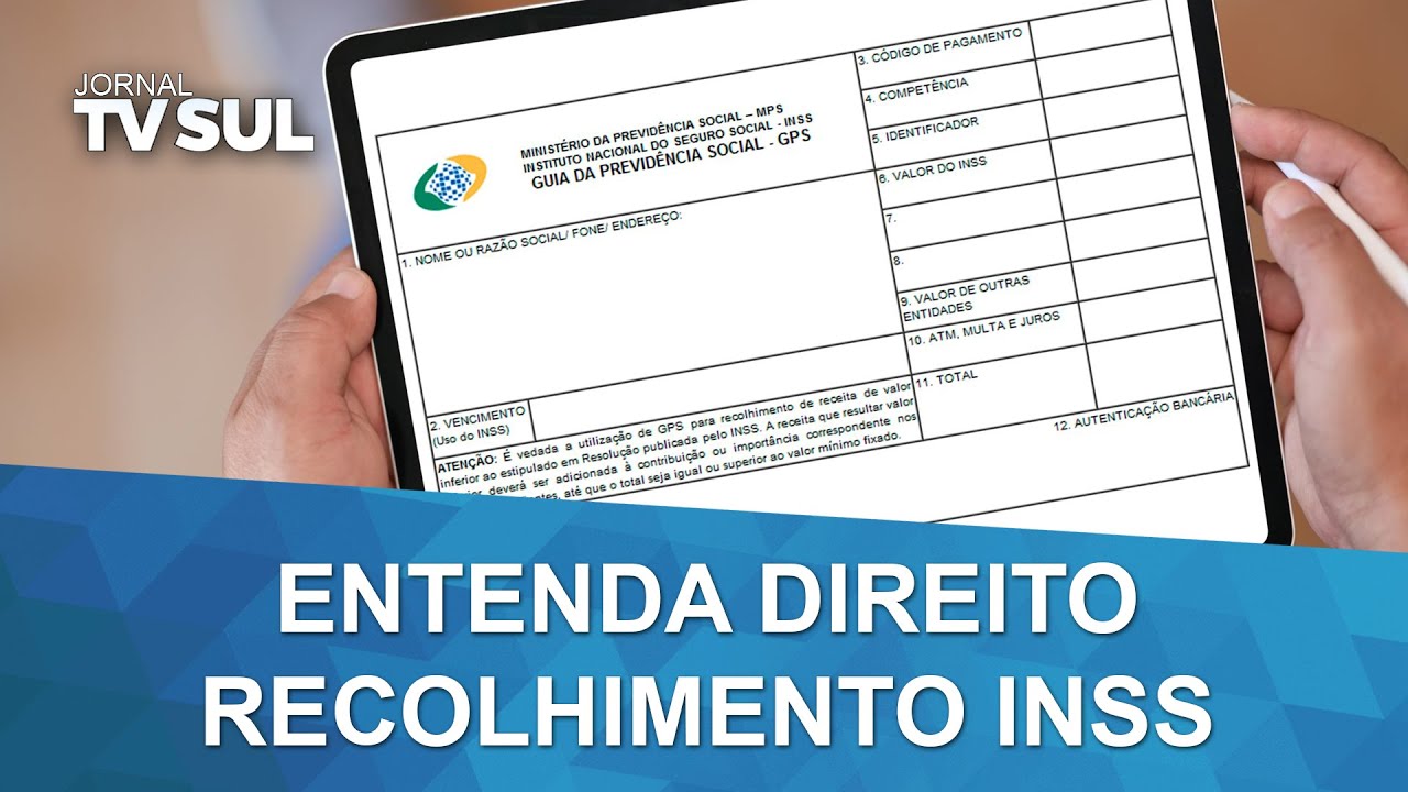 Entenda Direito o trabalhador pode fazer o recolhimento do INSS? YouTube