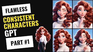 Create Flawless Consistent Characters - Part 1 #gpt #dalle3 #aianimation screenshot 3