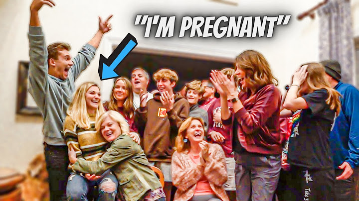 Telling my family I'M PREGNANT