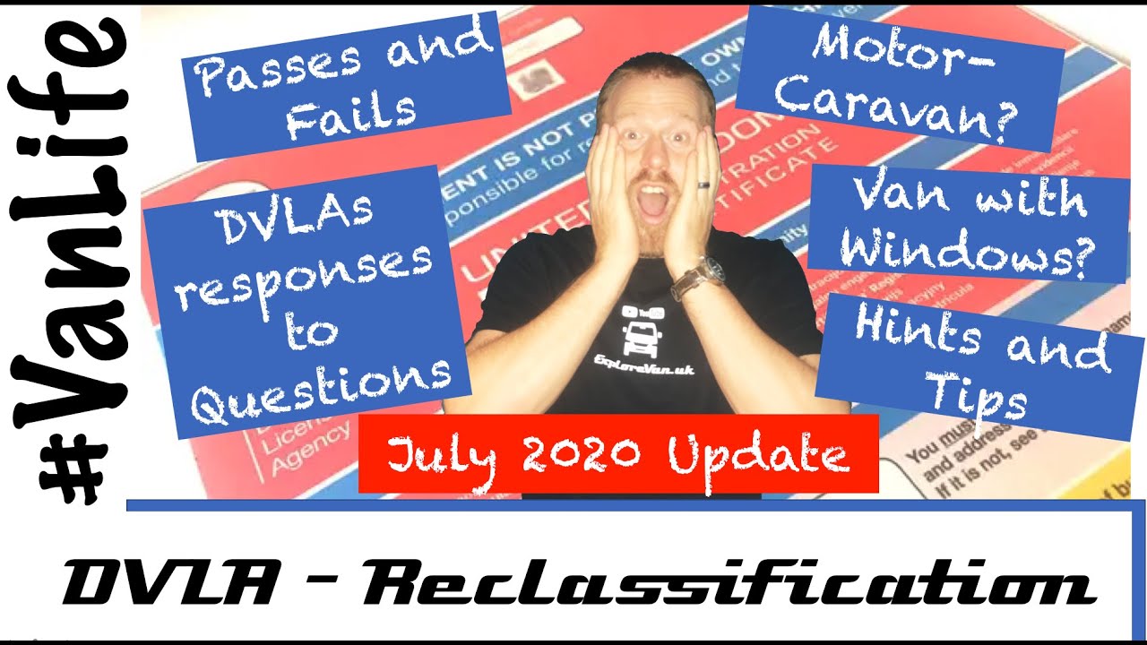 dvla campervan conversion rules 2020