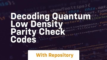 Decoding quantum low density parity check codes
