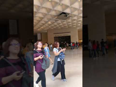 متحف اللوفر من الداخل باريس فرنسا جزء 1