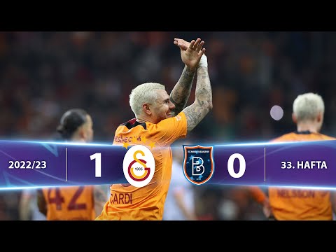 Galatasaray (1-0) M. Başakşehir - Highlights/Özet | Spor Toto Süper Lig - 2022/23