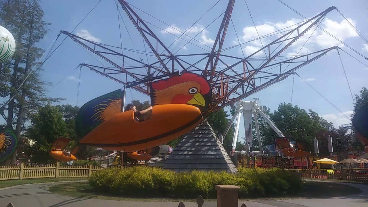 Rowdy Roosters at Canobie Lake Park YouTube