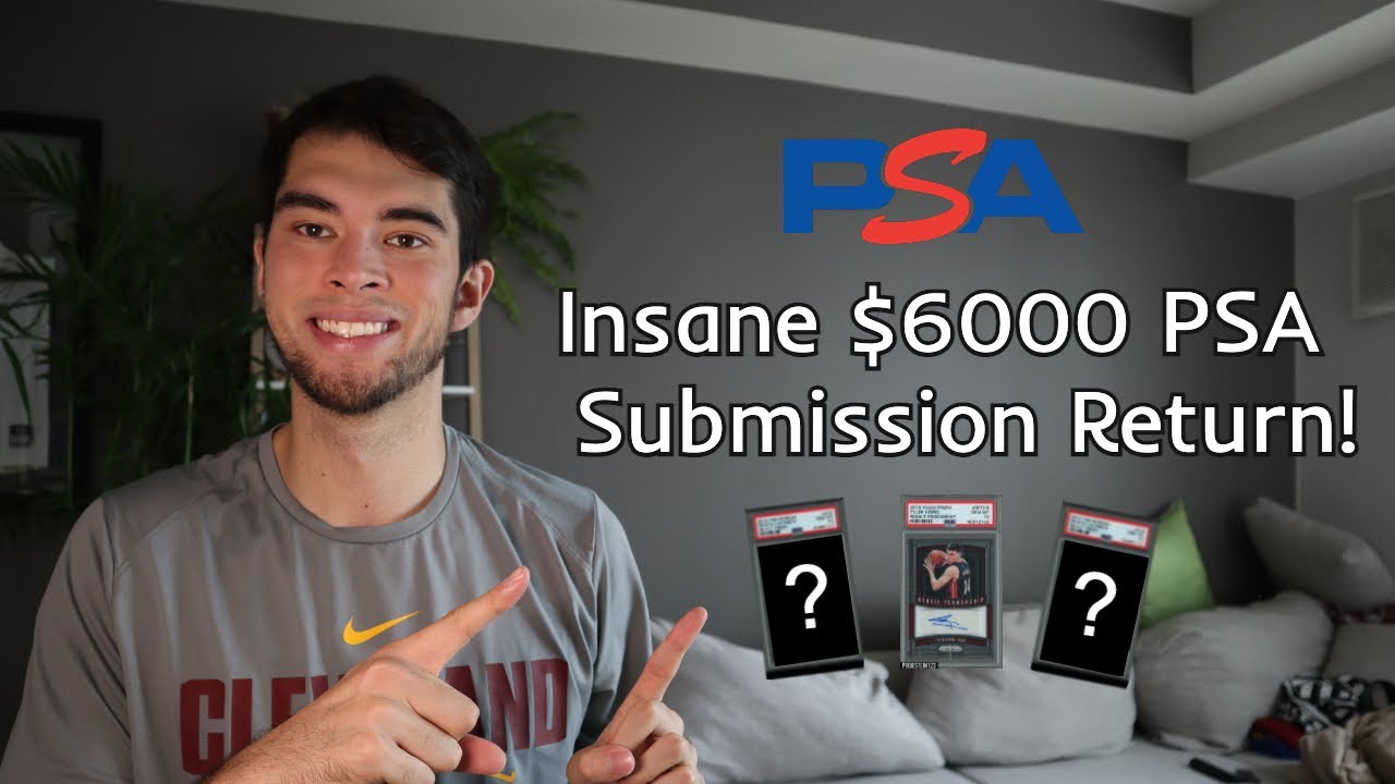 Insane $6000 PSA Submission Return〡Basketball Card Investing