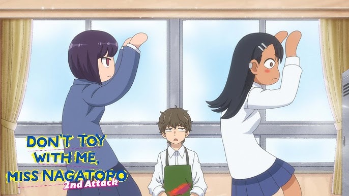 Crunchyroll.pt - S-senpai?!! 😳 ⠀⠀⠀⠀⠀⠀⠀⠀ ~✨ Anime: DON'T TOY WITH ME, MISS  NAGATORO - em breve com dublagem em português