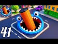 Hole.io Gameplay Walkthrough Part 41 🕳️🔥Swallow Everything &amp; Dominate the City! 