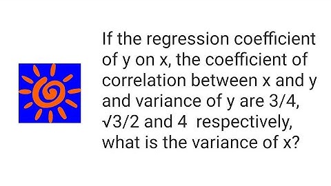 Regression Analysis - Linear Regression - NCERT, ISC, ICSE, CBSE, CA, GCSE, IGCSE, IB - Example #9