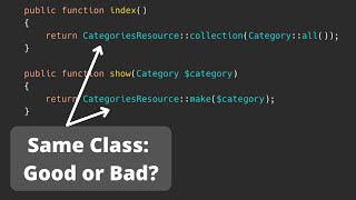 Laravel API Resources for Same Model: Re-Use or Create New?