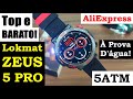 Smartwatch lokmat zeus 5 pro  prova dgua 5atm com bateria gigante e lanterna potente aliexpress