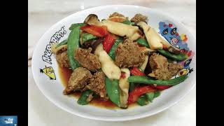素食年菜【杏鲍菇炒荷兰豆】 素羊肉杏鲍菇做法 香甜多汁 均衡健康 有营养『妈妈厨房』系列 29