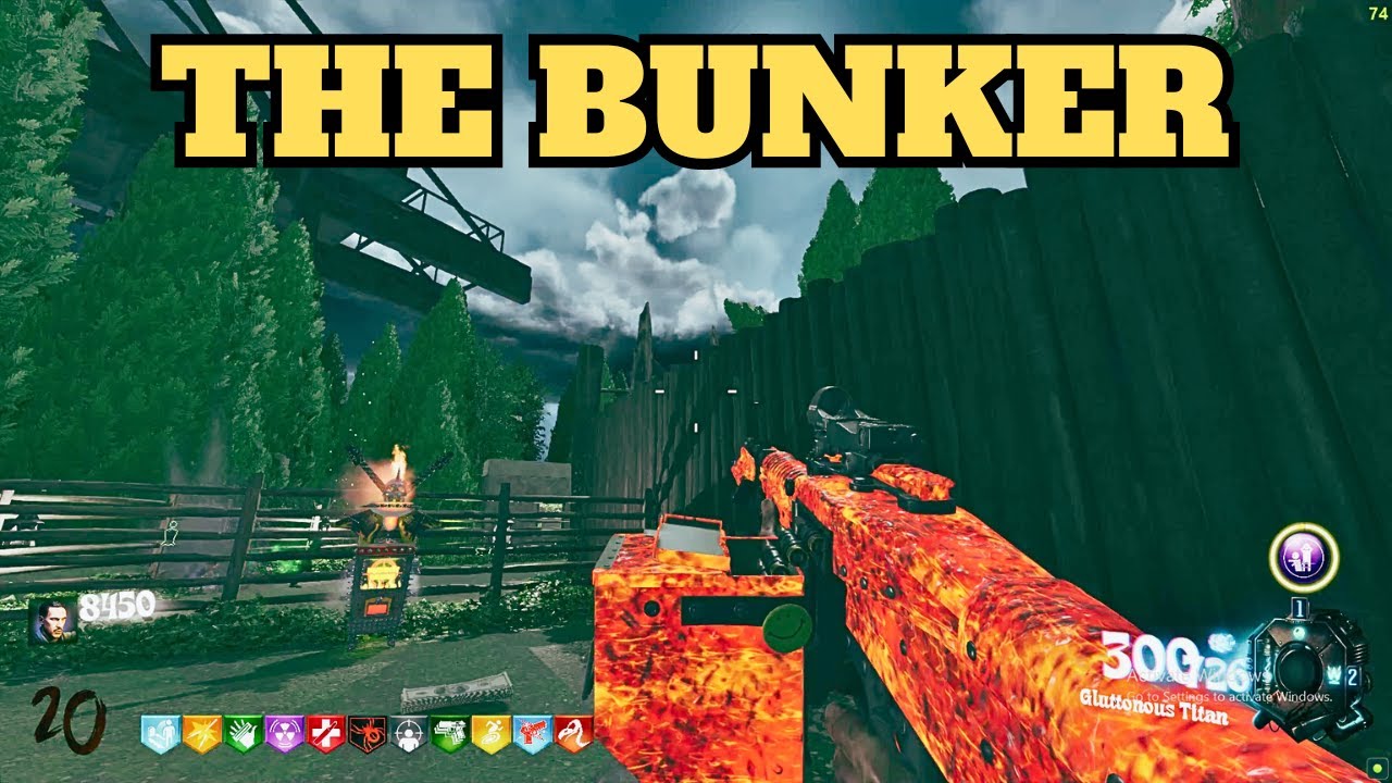 THE BUNKER Call of Duty Zombies COD Black Ops 3 2024 Custom Maps