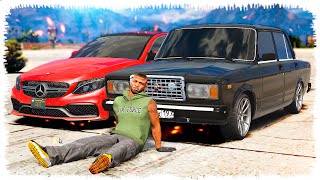 ДЖОННИ ЖИГУЛИ МЕН ЖАРЫСҚА ҚАТЫСТЫ! (GTA V ) нурченл джони окигасы Джонни Касой ​казакша гта 5 жони